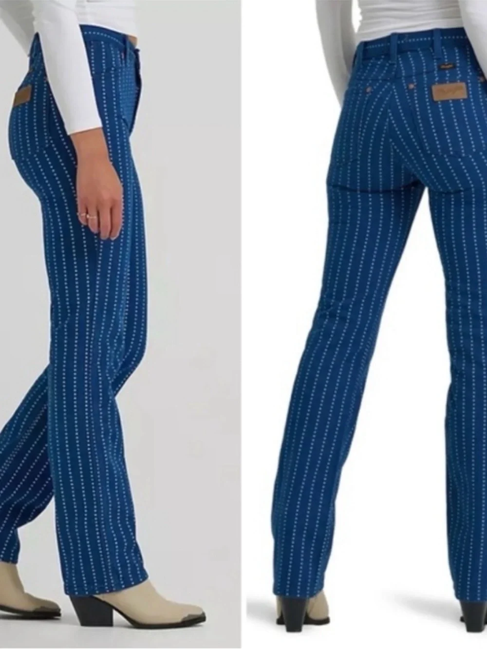 Anthropologie Wrangler Wrancer High-Rise Straight-Leg Jeans NWT - Picture 3 of 9